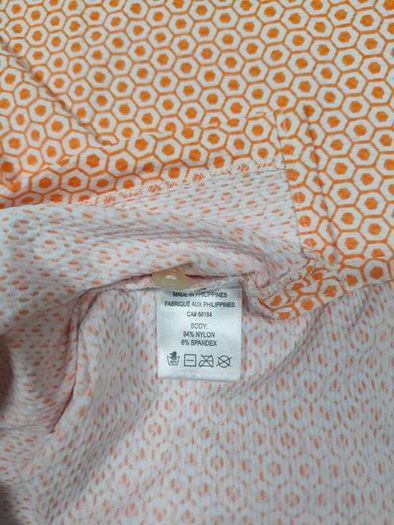 B Daddy Sport Patterned Golf Polo Shirt Mens M/L