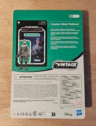 Star Wars Captain Gilad Pellaeon 3.75" Scale.(Unpunctured) New & Unopened