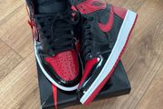 Air Jordan 1 high OG Patent Bred uk7.5 DS
