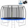 Trampoline Set Round 366x80 cm 150 kg Image 2
