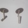a pair of 9ct  gold cufflink Image 4