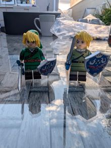 Not original lego Legends of Zelda figs
