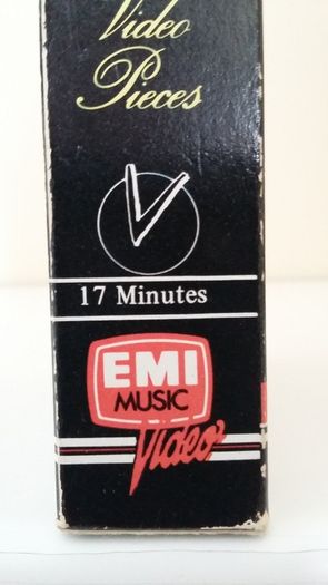 Iron Maiden Video Pieces EP Vhs  Pal Video Tape ( EXTREMELY RARE) And In A Remarkable Fantastic Condition (Last Price Lower).
