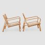 Mid century HANS J. WEGNER. A pair of GE-671 armchairs , Getama Image 7