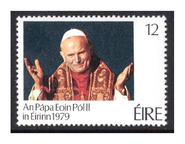 1979 Ireland Papal Visit of Ireland Commemorative Stamp Mint Never Hinged (MNH)