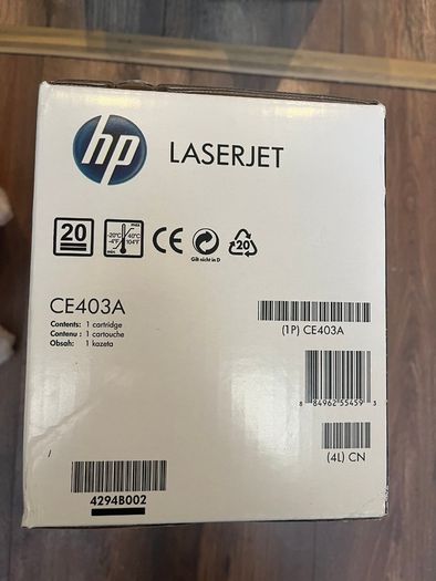 Hp Ce403A Magenta Ink Toner