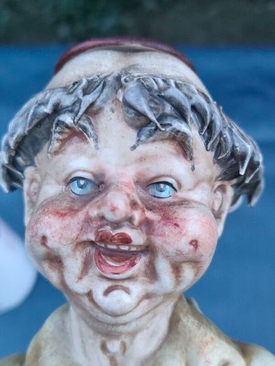 Vintage 10" Capodimonte "Merry Monk"