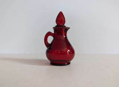 Vintage Avon Red Decanter