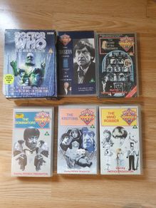 Doctor Who VHS tapes
