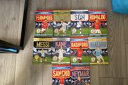 Set of 10 Footballer Books