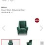 Velvet green armchairs Image 3