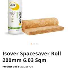 200mm Attic Insulation - 5no. rolls