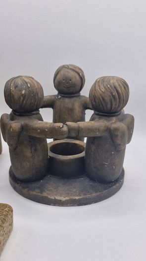 Wooden horse , candle holder  , world greatest mum