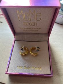 New Gold Plated Earrings