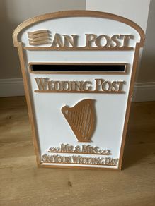 Wedding post box for cards