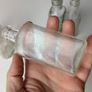 243 - Set of 5 Vintage Clear Glass Cork Top Collectible Decorative Bottles Image 6