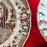 Vintage Johnson Bros HIS MAJESTY Turkey Dinner Plate Image 8