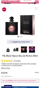 YSL Black Opium parfum for her