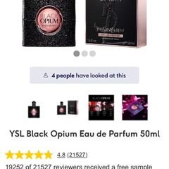 YSL Black Opium parfum for her
