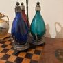 Rare Vintage Victorian Decanter Set Image 2
