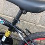 Children's black and red ninja bike Image 7