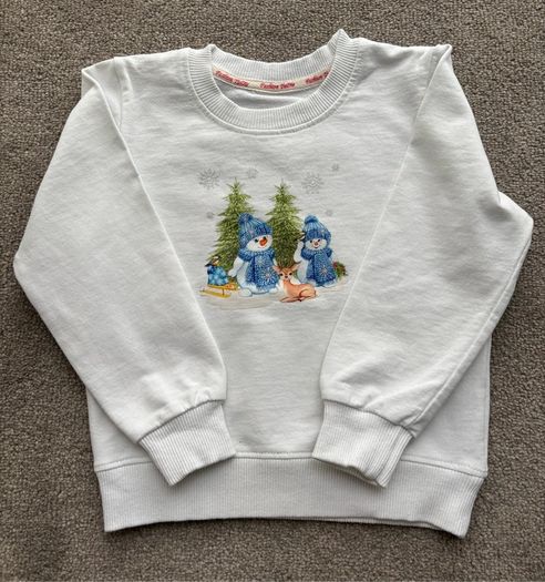 Matching Family Christmas Sweatshirts, size M/child 2-3 years