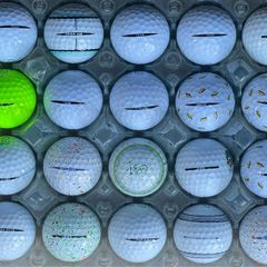 20 used mixed Vice golf balls