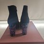 Ladies Black Moda in Pelle Suede Boots. Image 3