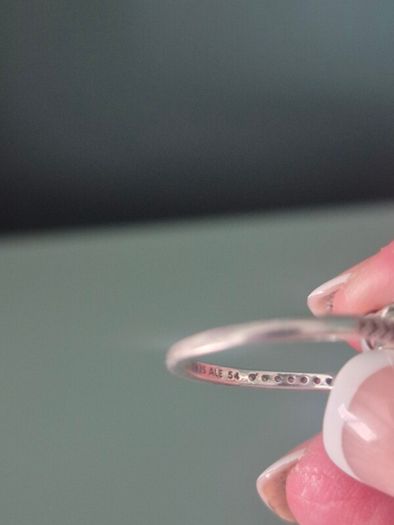 Pandora Double heart ring Size 54