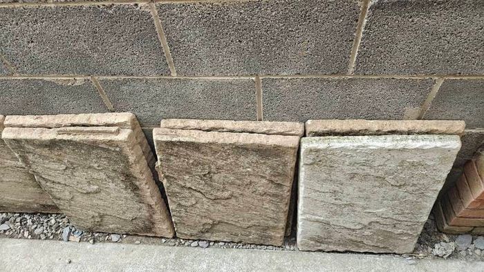 Riven Buff Concrete Slabs
