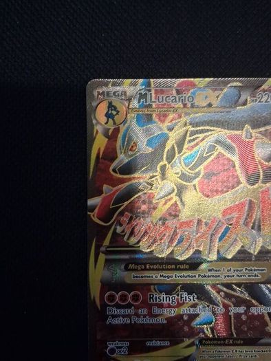 Pokemon Card : Mega Lucario ex 55a