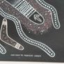 Vintage Australian Aboriginal design by artist Lewis Burns Image 3