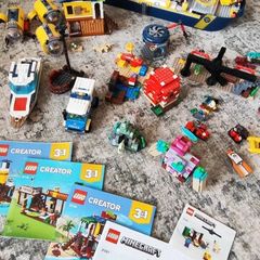 Lego Blocks Constructor sets including 40 minifigures