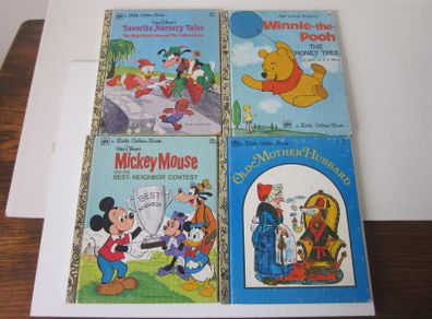 Four  Walt Disney's  a little Golden Book  1979.