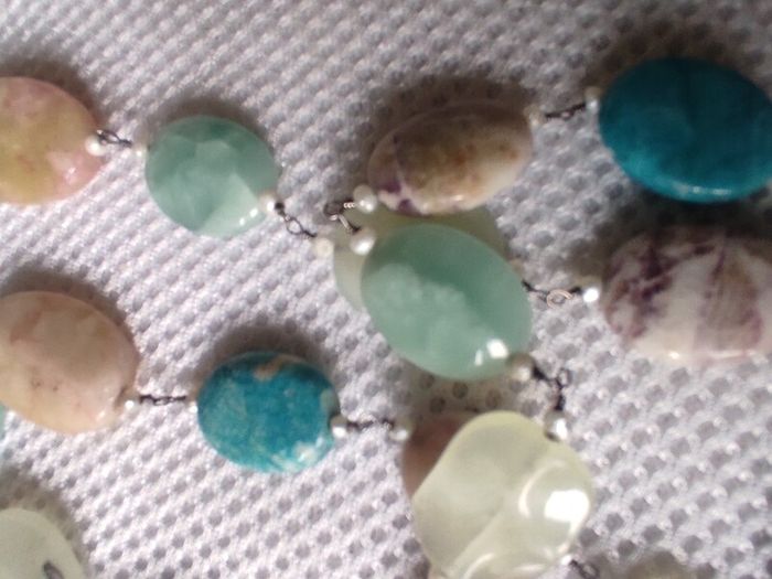 Natural stones necklace