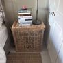 Cobblers wharf basket and old reading lamp Image 2