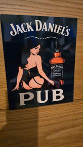 Metal sign