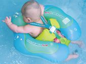 Inflatable Baby Swimming Float-Helps Baby Learn to Kick and Swim for the Age of 3-72 Months (Green, S)