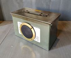 Vintage Military Ammo Box Bluetooth Speaker
