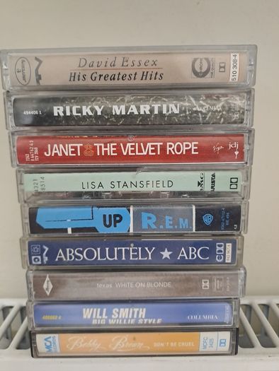 80s and 90s cassette tapes