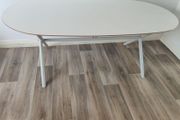 Oval White Dining Table 4 To 6 Seats