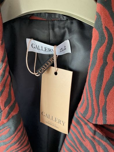 jacket Bnwt gallery animal print Zara size 8