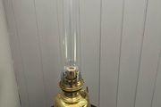 Vintage Brass Oil Lamp