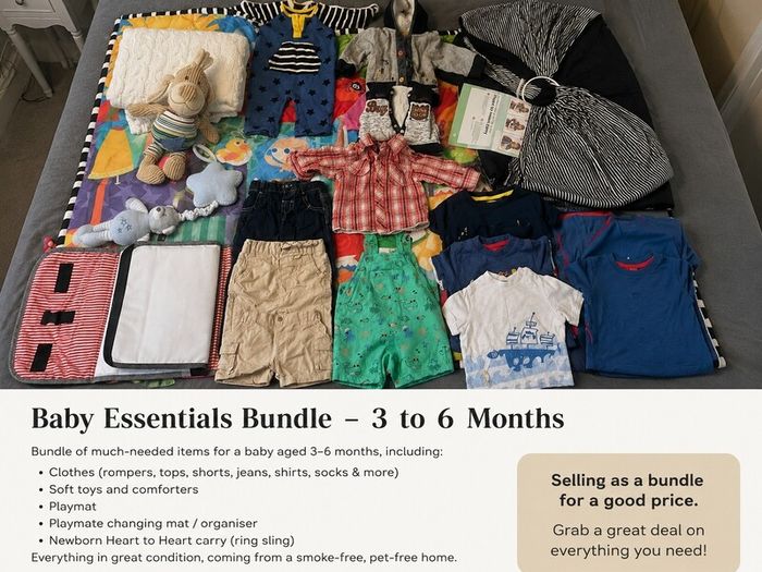 Baby Essentials Bundle 3 -6 months - Relocation quick SALE
