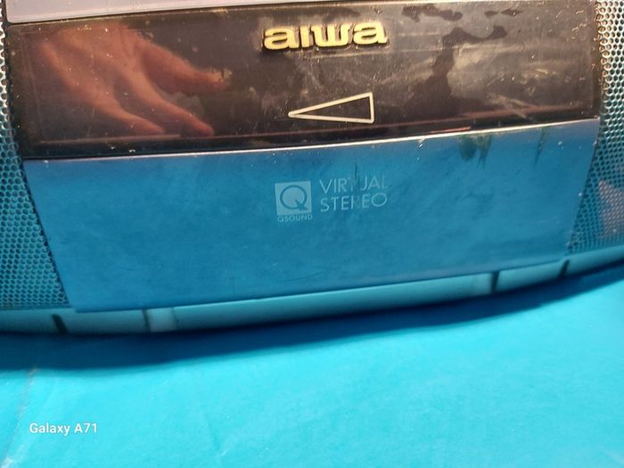 AIWA Compact Disc Stereo Radio Cassette Recorder Model CSD-ED35K, Radio works fine, CD & Tape, not playing