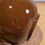 Vintage Brown Betty Rustic Teapot Image 4