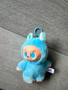 Blue monster labubu