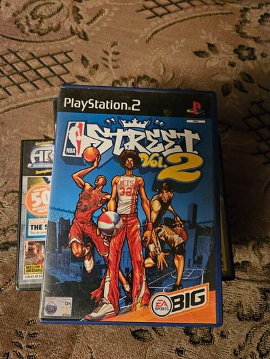 PlayStation 2 with games