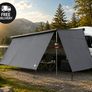 Campervan & Caravan Awning Privacy Wall Set 370 x 200 cm Image 2