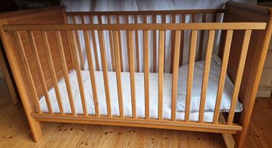 Premium Wooden Cot & Mattress